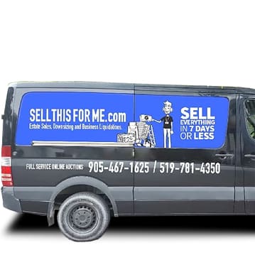 The SELLTHISFORME.com van